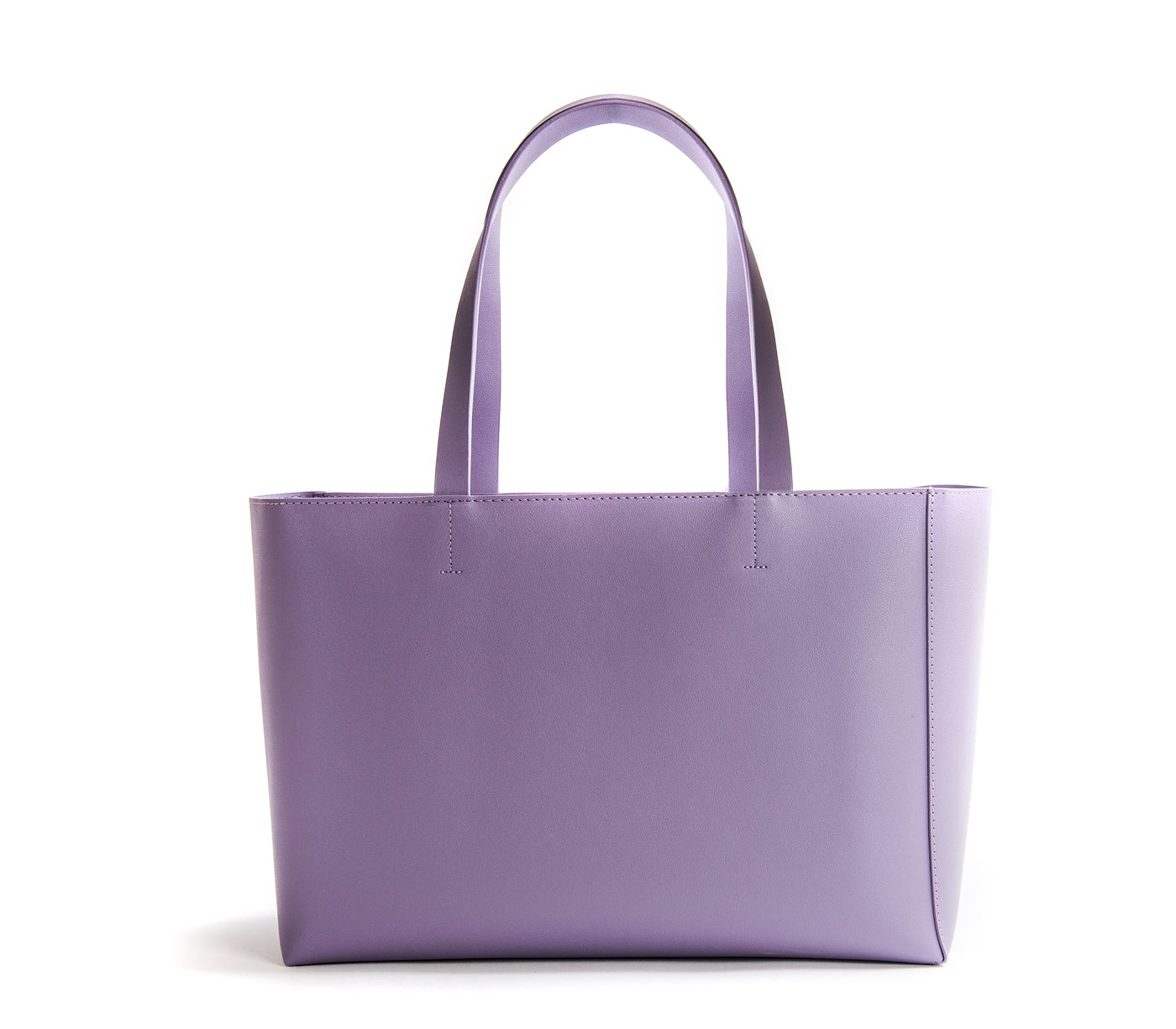 Tippi - Lilac Vegan Leather Tote Bag - LOLA LUXE