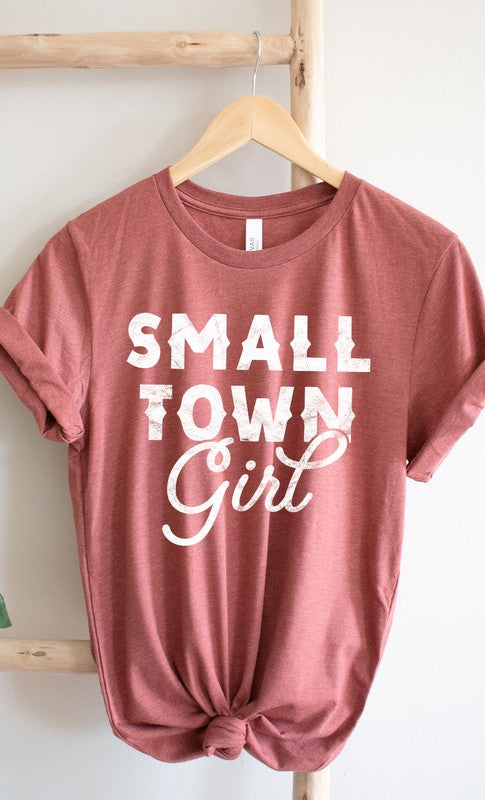 Retro Small Town Girl Graphic Tee PLUS - lolaluxeshop