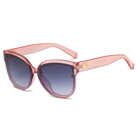 LENOIR | Women Oversized Mirrored Cat Eye Sunglasses - lolaluxeshop