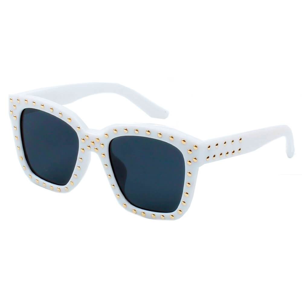 EPPING | Hipster Marquee Lights Square Frame Sunglasses - lolaluxeshop