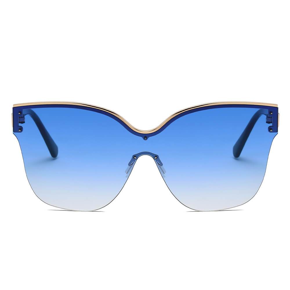 BARCELONA | Women Cat Eye Oversize Sunglasses - lolaluxeshop