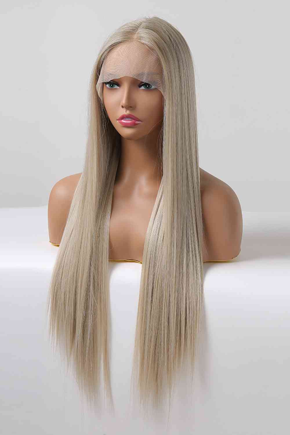 13*2" Lace Front Wigs Synthetic Long Straight 27" 150% Density - lolaluxeshop