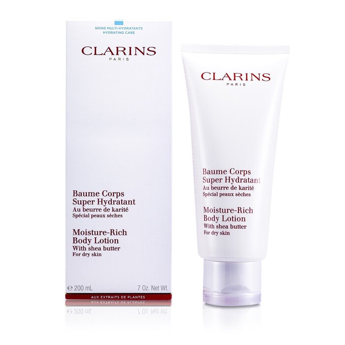 CLARINS - Moisture Rich Body Lotion With Shea Butter - For Dry Skin - LOLA LUXE