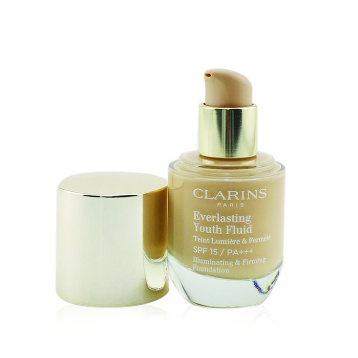 CLARINS Everlasting Youth Fluid Illuminating & Firming Foundation SPF 15 - LOLA LUXE