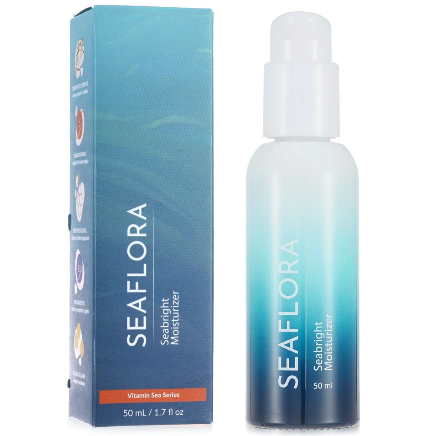 SEAFLORA - Seabright Moisturizer - For Mature/Hyperpigmented Skin RFM2155 / 610907 50ml/1.7oz - lolaluxeshop