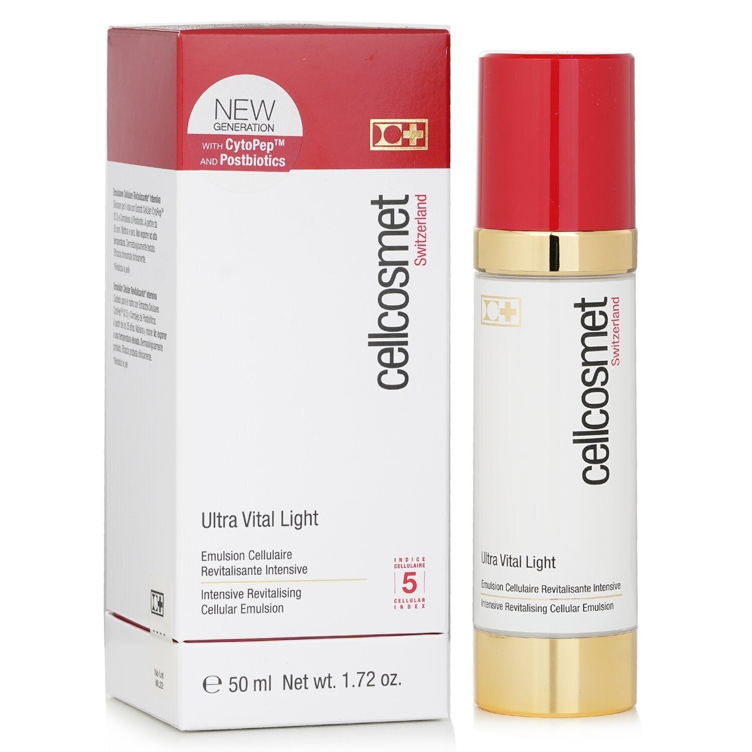 CELLCOSMET & CELLMEN - Cellcosmet Ultra Vital Light Intensive Revitalising Cellular Emulsion 574725 50ml/1.72oz - lolaluxeshop