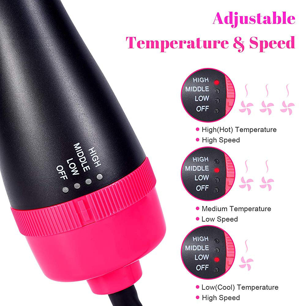 3-in-1 Hair Dryer Styler & Volumizer Brush - Salon-quality results in one tool! - lolaluxeshop