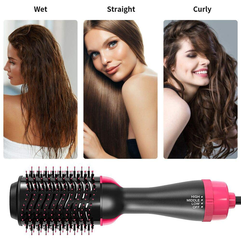 3-in-1 Hair Dryer Styler & Volumizer Brush - Salon-quality results in one tool! - lolaluxeshop