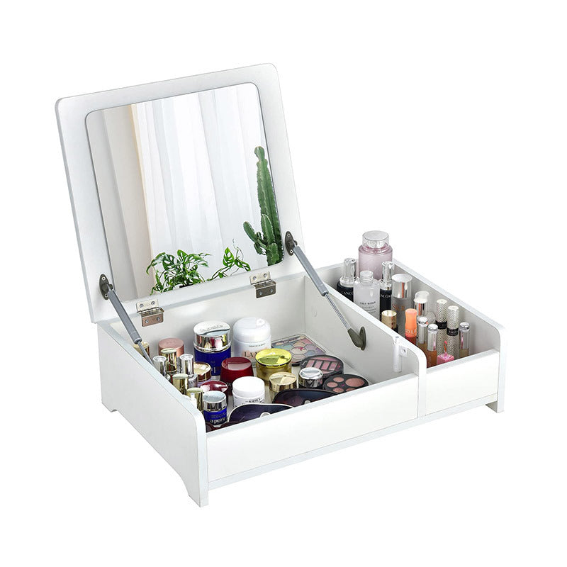 2-in-1 Compact Bay Window Makeup Dressing Table - lolaluxeshop