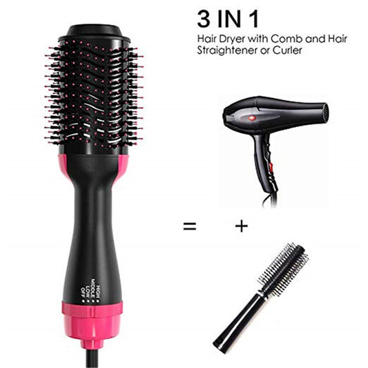 3-in-1 Hair Dryer Styler & Volumizer Brush - Salon-quality results in one tool! - lolaluxeshop