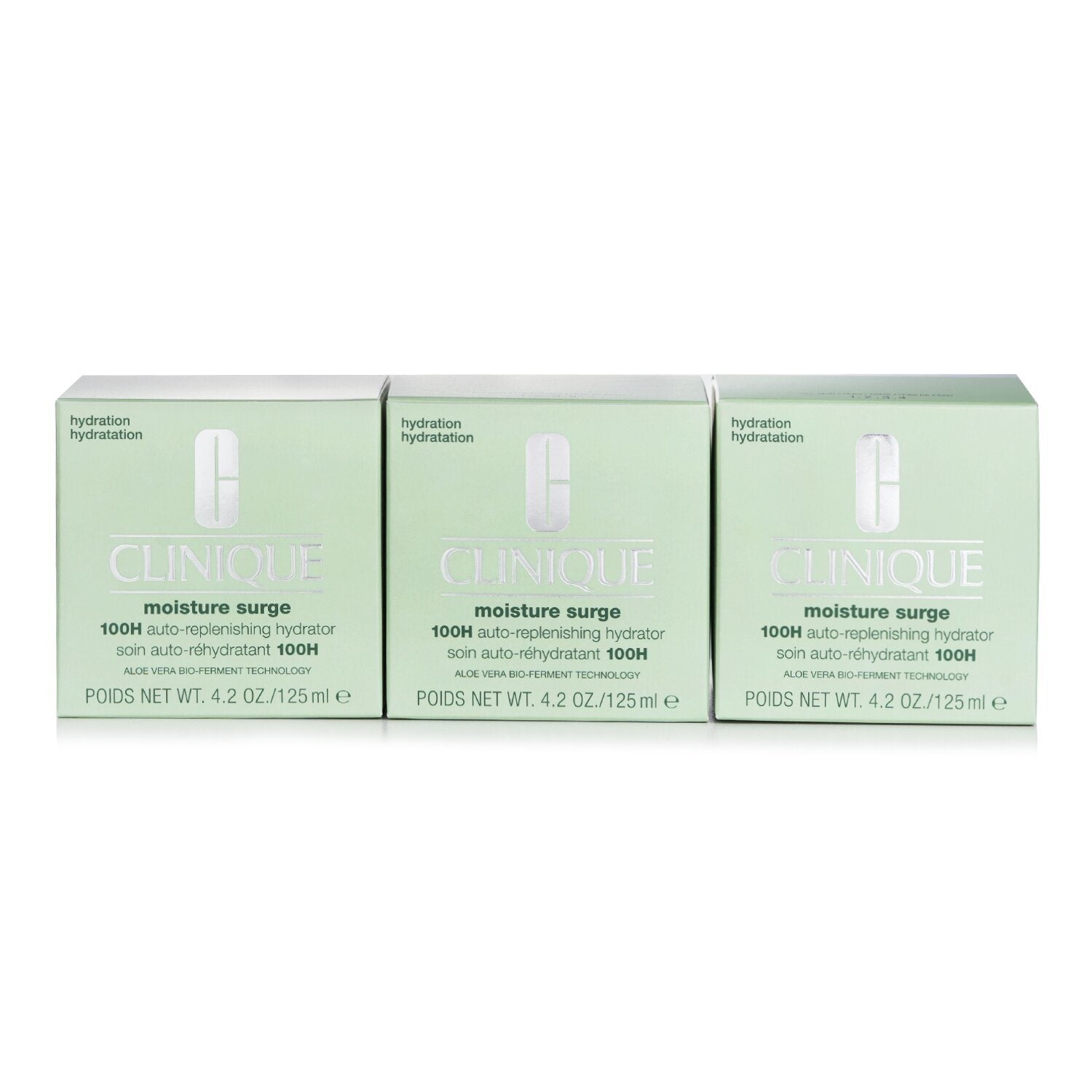 CLINIQUE - Travel Exclusive Trio Set: 3x Moisture Surge 100H Auto-Replenishing Hydrator 125ml/4.2oz 3pcs - lolaluxeshop