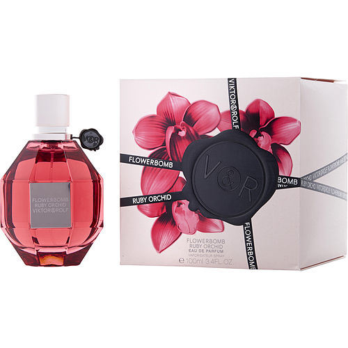 FLOWERBOMB RUBY ORCHID by Viktor & Rolf EAU DE PARFUM SPRAY 3.4 OZ - lolaluxeshop