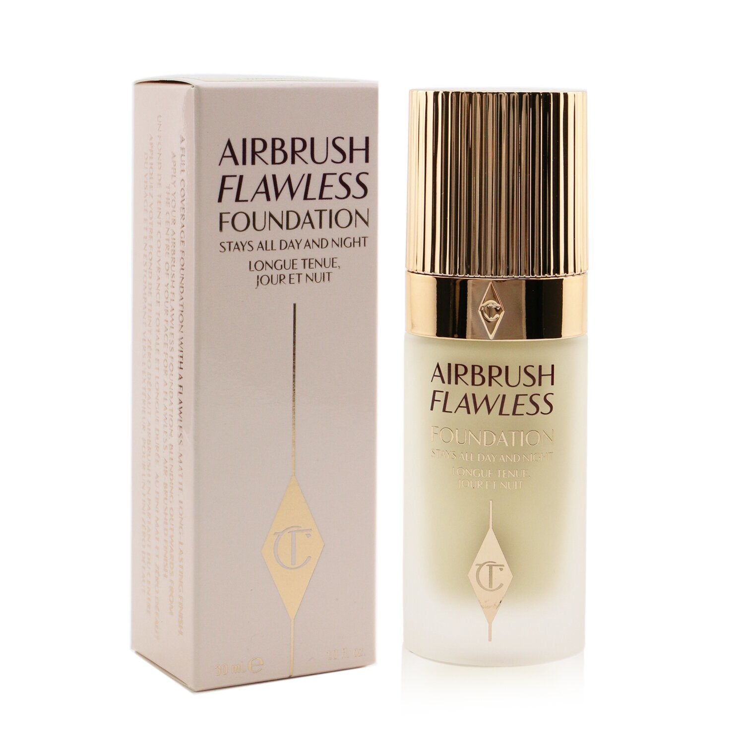 CHARLOTTE TILBURY - Airbrush Flawless Foundation - # 3 Warm 725361 30ml/1oz - lolaluxeshop