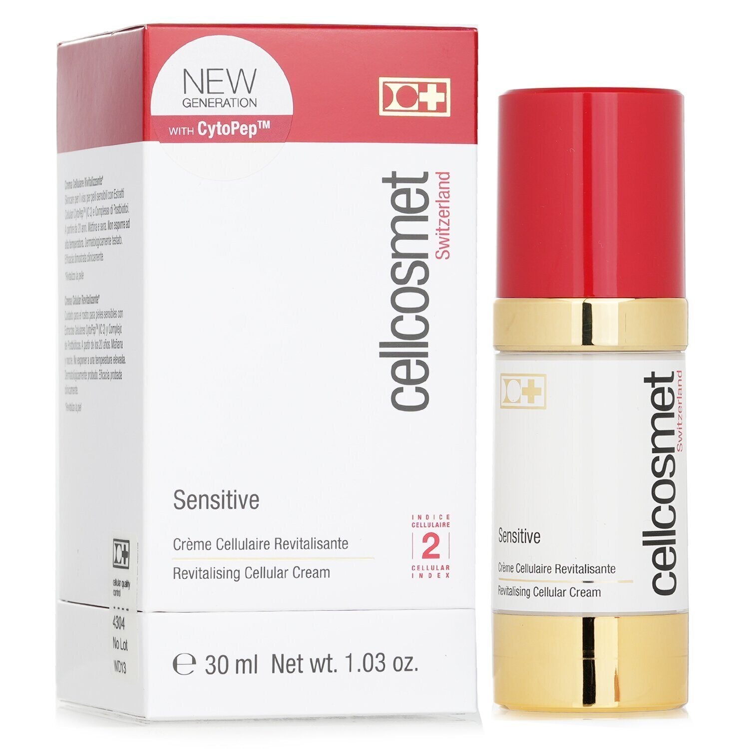 CELLCOSMET & CELLMEN - Cellcosmet Sensitive Revitalising Cellular Cream 574749 30ml/1.03oz - lolaluxeshop