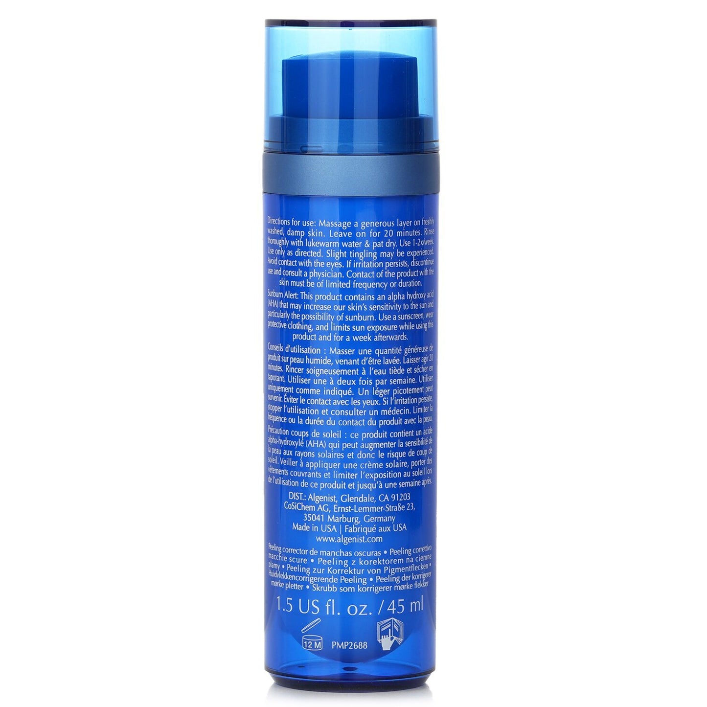 ALGENIST - Blue Algae Vitamin C™ Dark Spot Correcting Peel 021590 45ml/1.5oz - lolaluxeshop