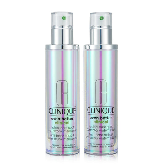 CLINIQUE - Even Better Clinical Radical Dark Spot Corrector + Interrupter Duo 11127/V28X 2x100ml/3.4oz - lolaluxeshop