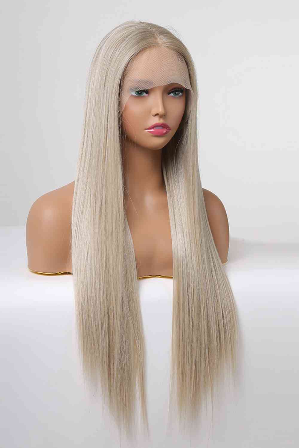 13*2" Lace Front Wigs Synthetic Long Straight 27" 150% Density - lolaluxeshop