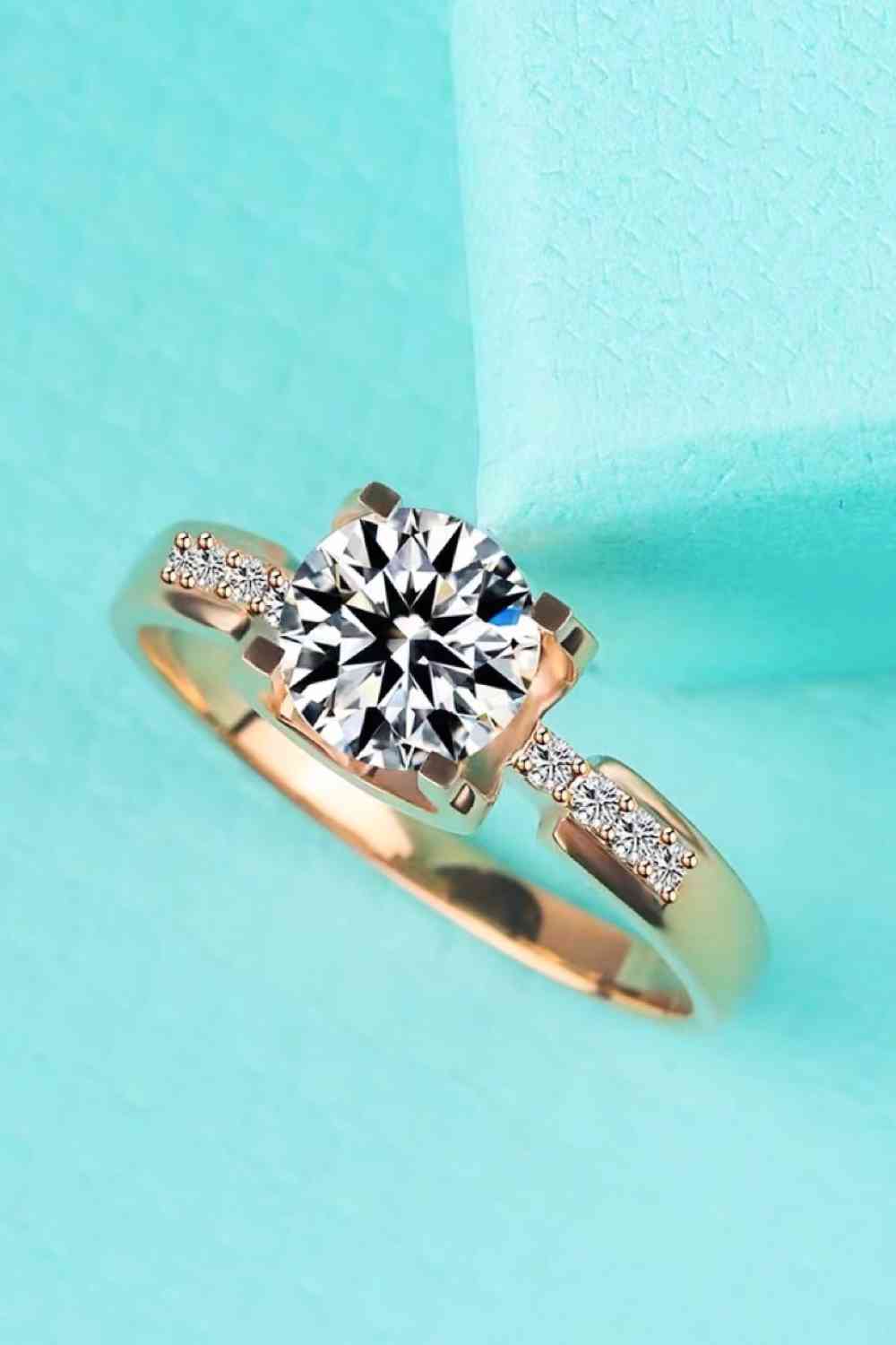 1 Carat Moissanite Ring - lolaluxeshop