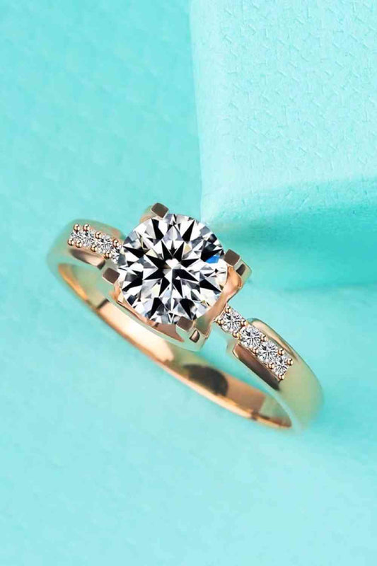 1 Carat Moissanite Ring - lolaluxeshop