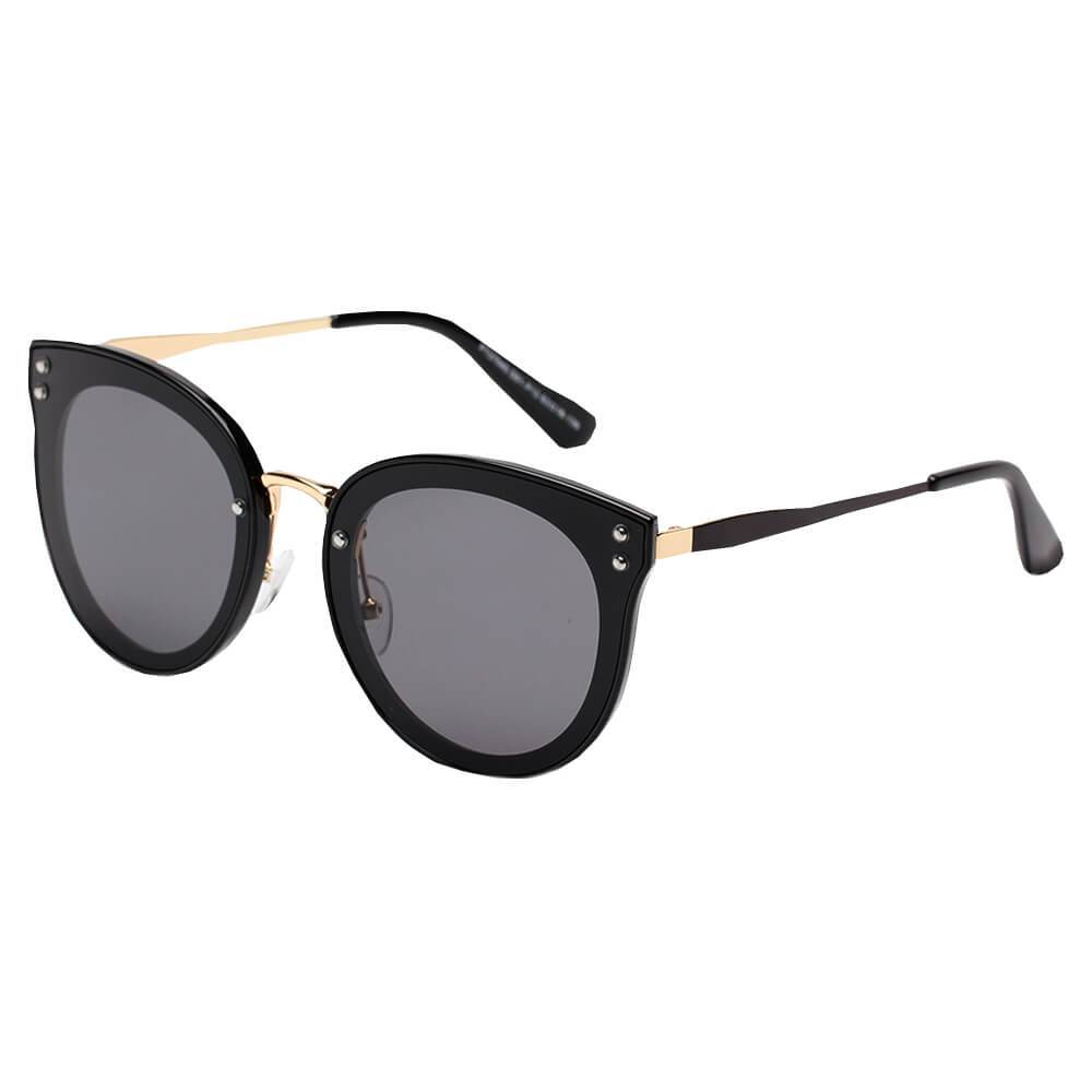 RIMINI | Women Round Cat Eye Fashion Sunglasses - lolaluxeshop