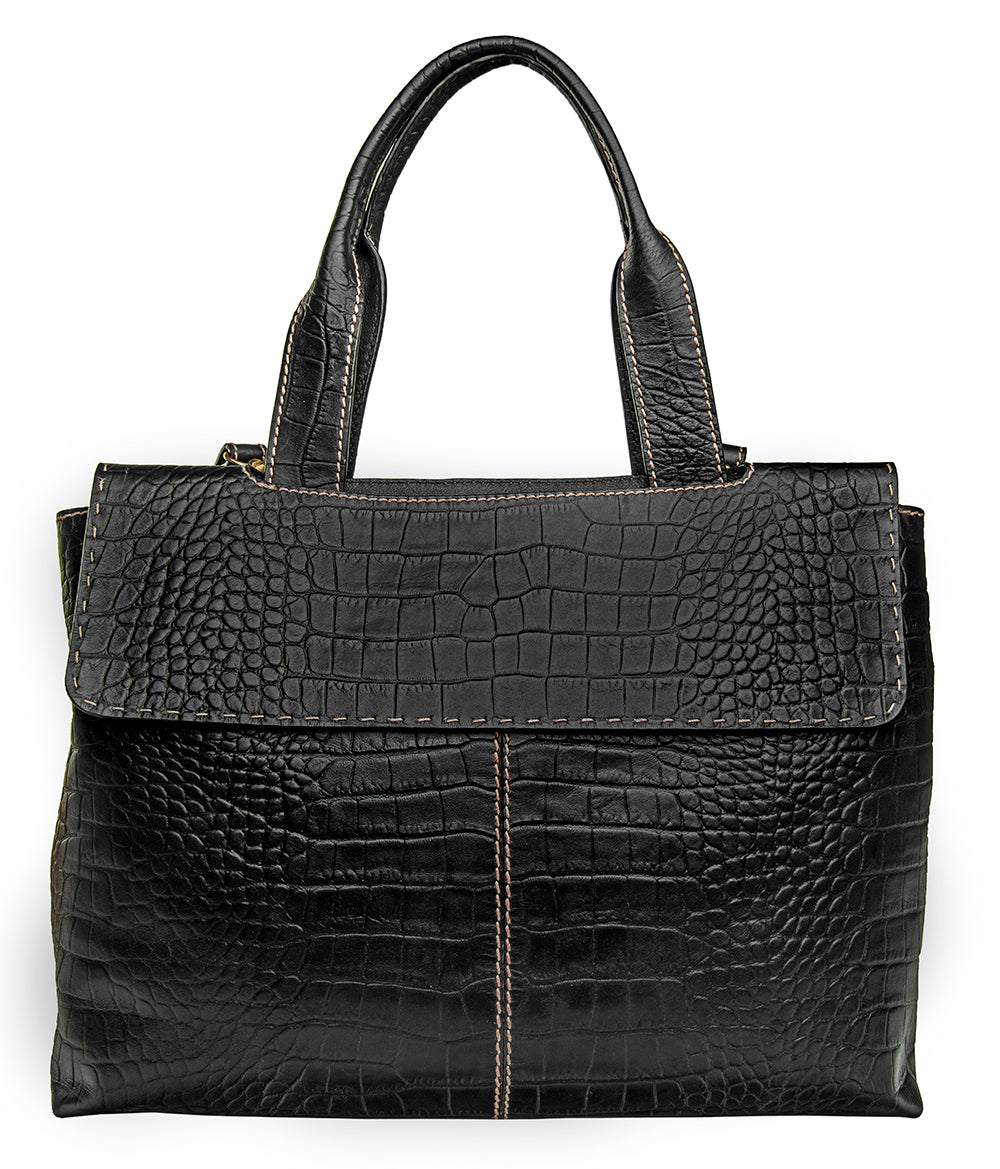 Hidesign Women's Leather Laptop Work Bag - LOLA LUXE