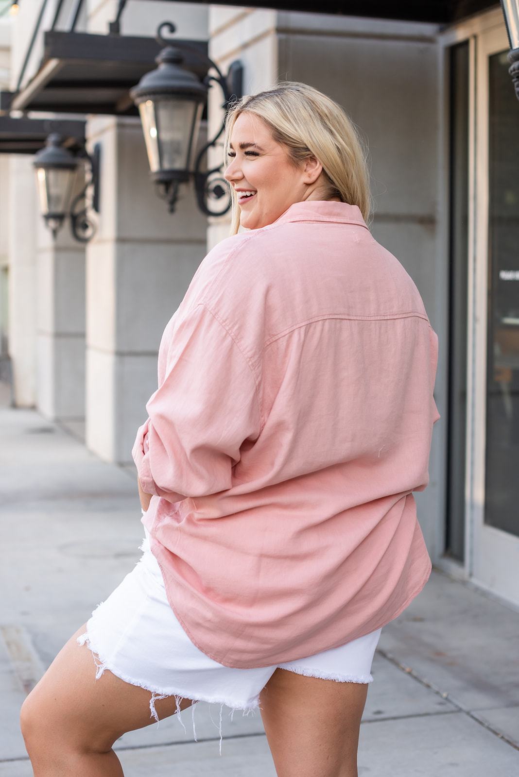 Summertime Memories Button-Down Shirt - LOLA LUXE