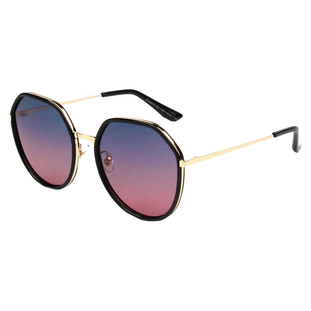 BONN | Women Round Polarized Sunglasses Circle - lolaluxeshop