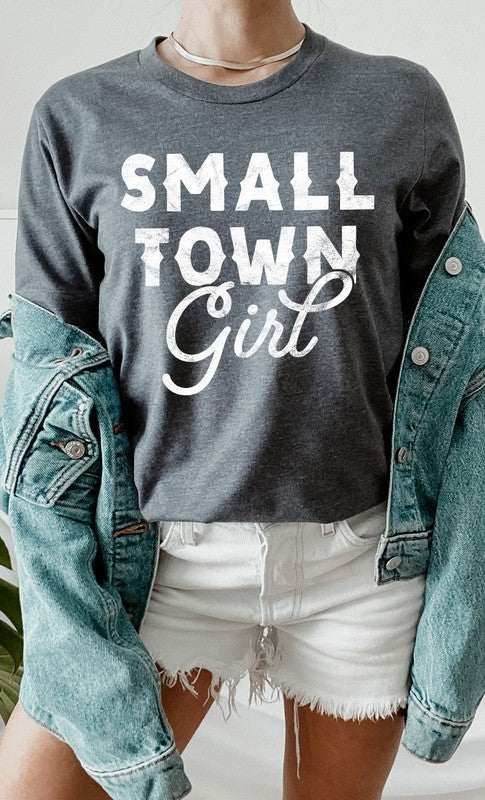 Retro Small Town Girl Graphic Tee PLUS - lolaluxeshop