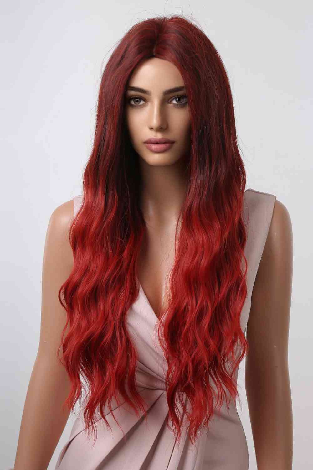 13*1" Full-Machine Wigs Synthetic Long Wave 27" - lolaluxeshop