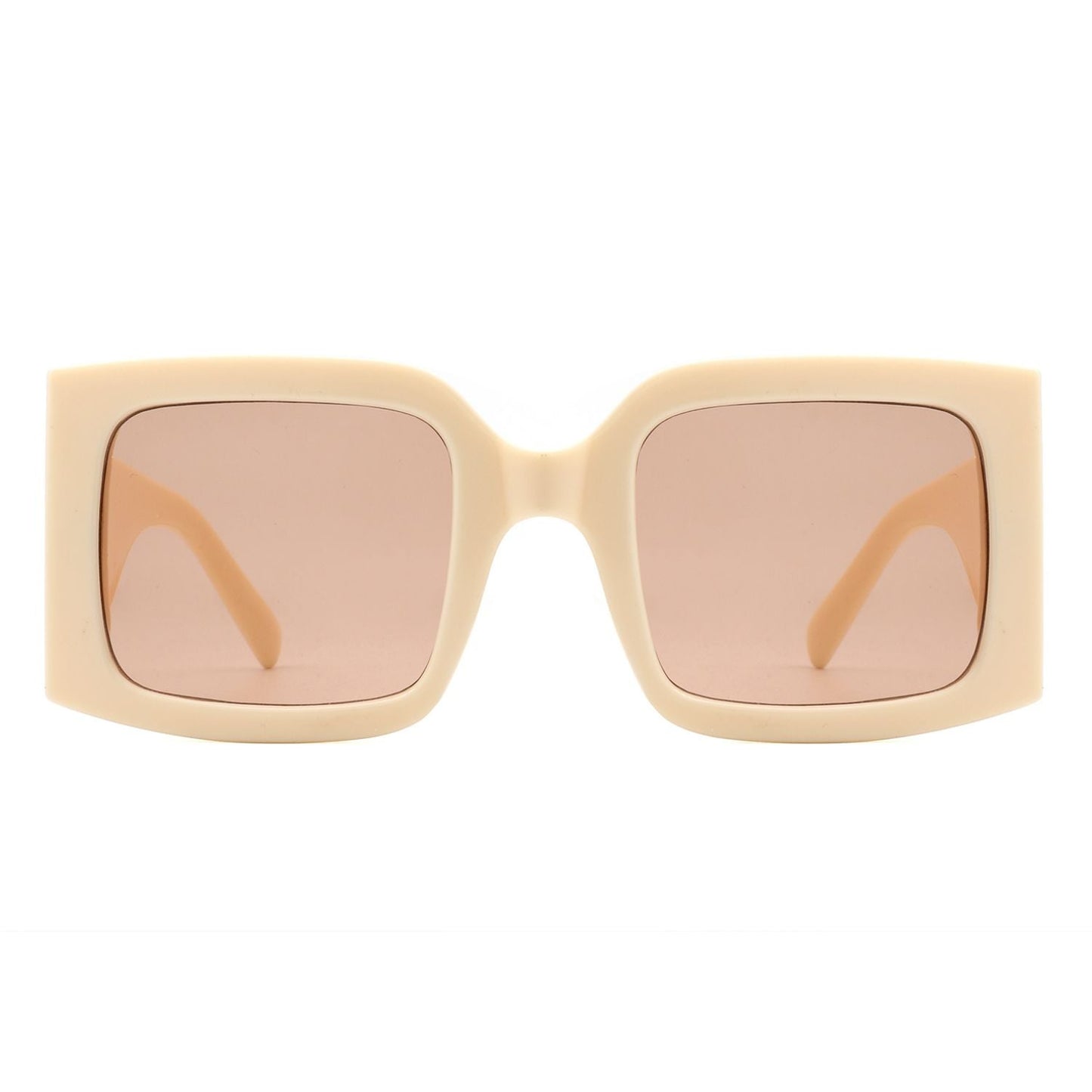 Vesela - Retro Square Oversize Fashion Sunglasses - lolaluxeshop