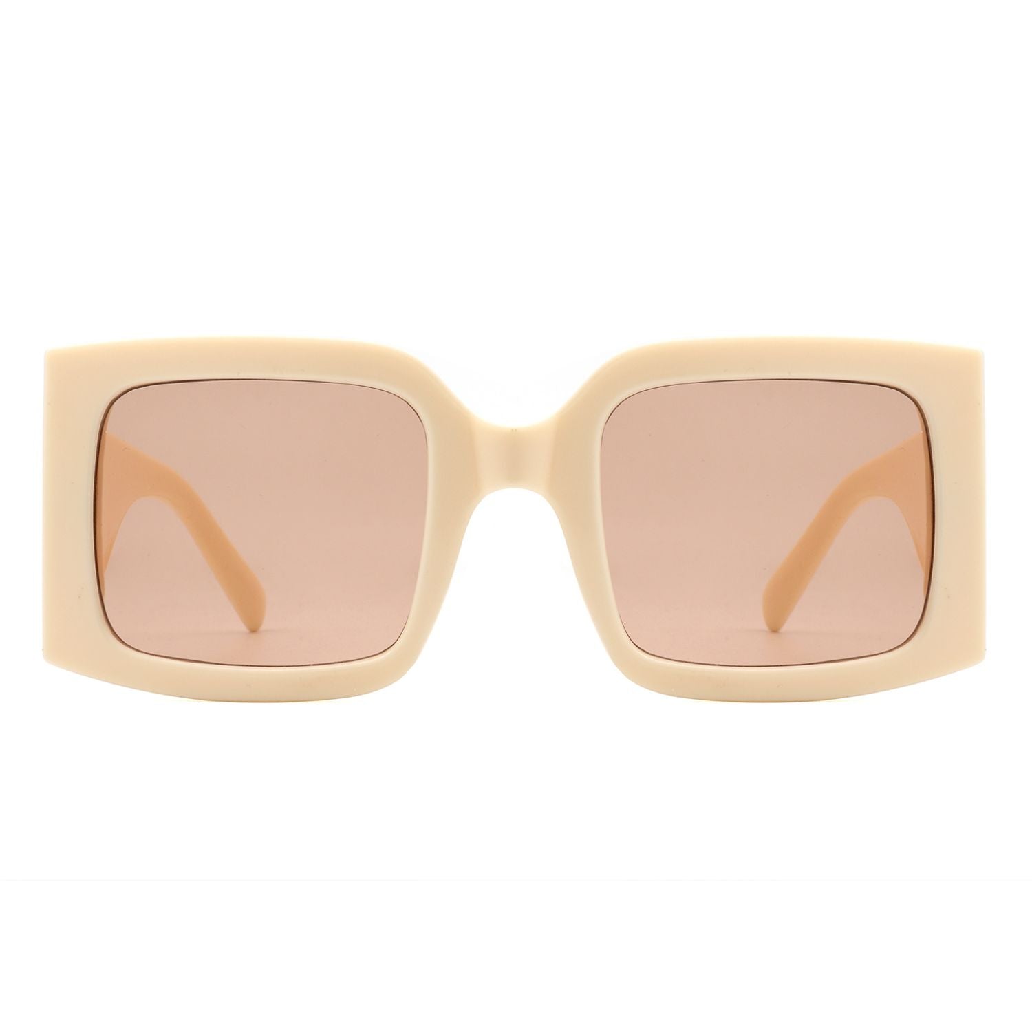 Vesela - Retro Square Oversize Fashion Sunglasses - lolaluxeshop