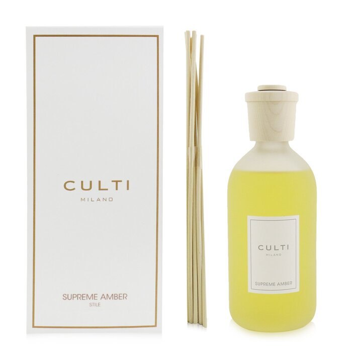 CULTI MILANO - Stile Room Diffuser - Supreme Amber - lolaluxeshop