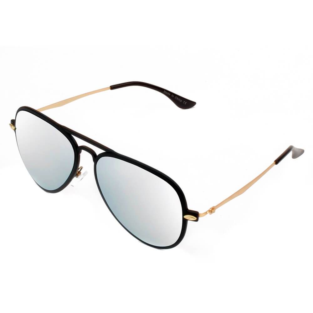 DURHAM | Unisex Mirrored Aviator Fashion Sunglasses - lolaluxeshop