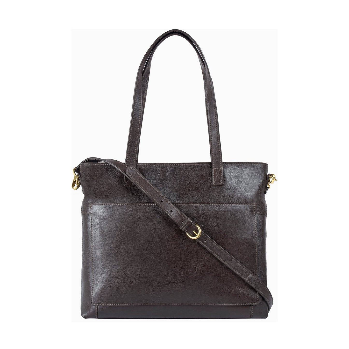 Sierra Leather Shoulder Bag With Sling Strap - LOLA LUXE