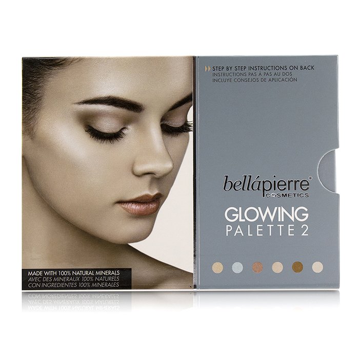 BELLAPIERRE COSMETICS - Glowing Palette 2 (6x Illuminator) - LOLA LUXE