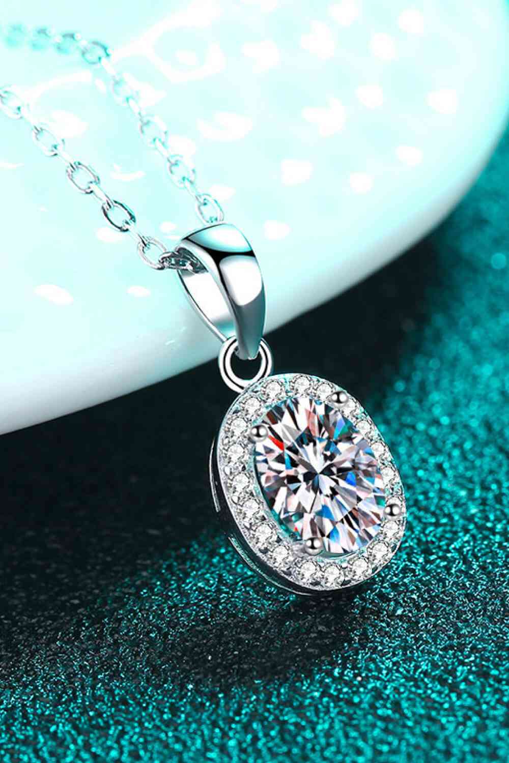 Be The One 1 Carat Moissanite Pendant Necklace - lolaluxeshop