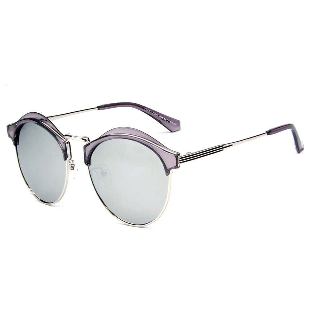 PERUGIA | Women Round Polarized Fashion Sunglasses - lolaluxeshop