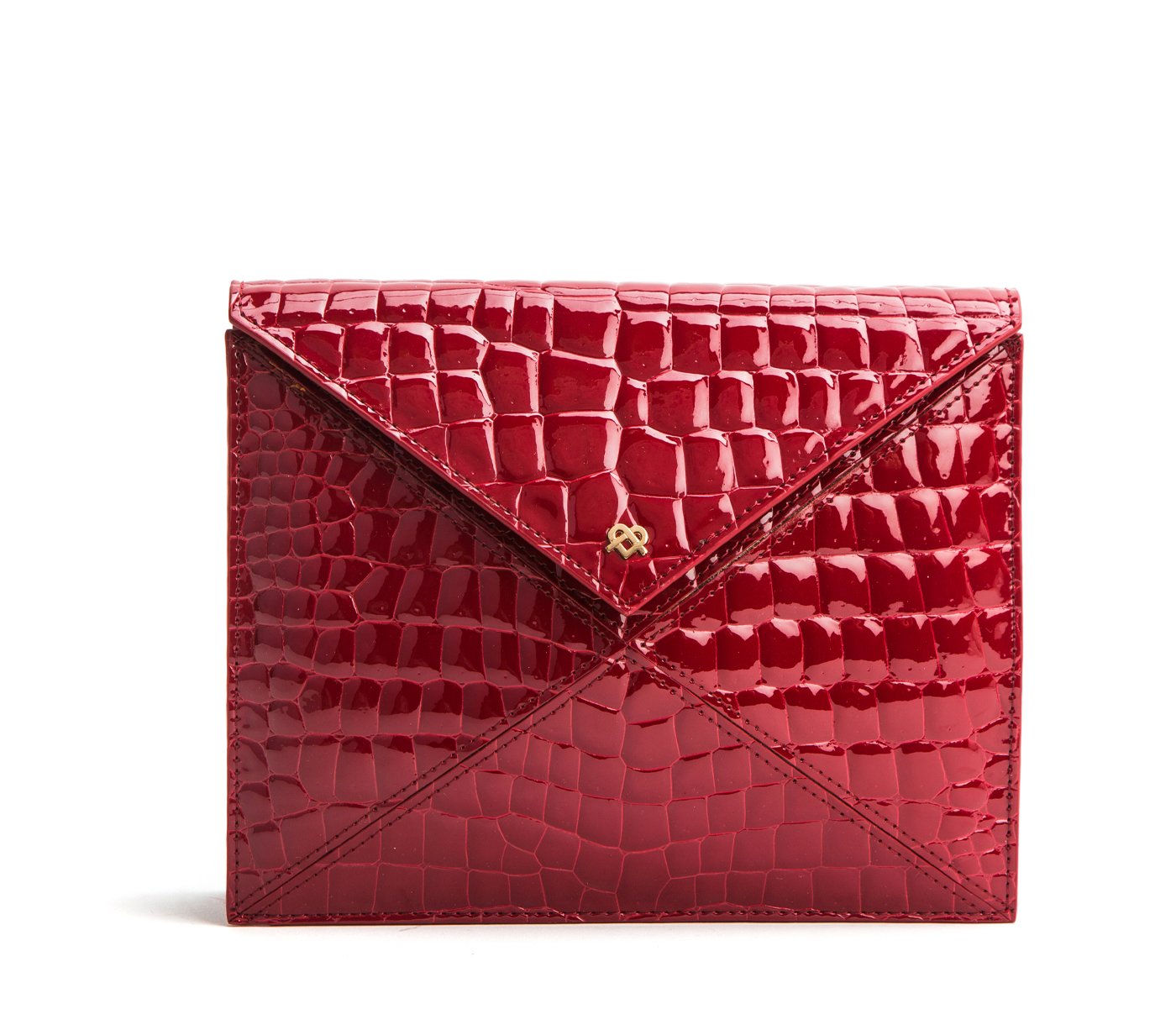 GUNAS NEW YORK About Last Night - Red Vegan Clutch - LOLA LUXE