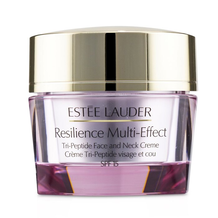 ESTEE LAUDER - Resilience Multi-Effect Tri-Peptide Face and Neck Creme SPF 15 - For Dry Skin - LOLA LUXE