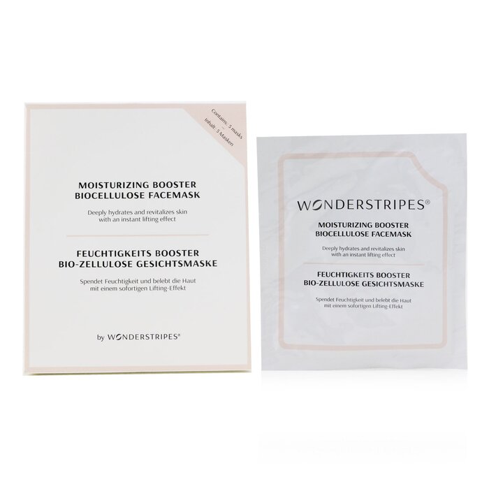 WONDERSTRIPES - Moisturizing Booster Biocellulose Facemask - LOLA LUXE