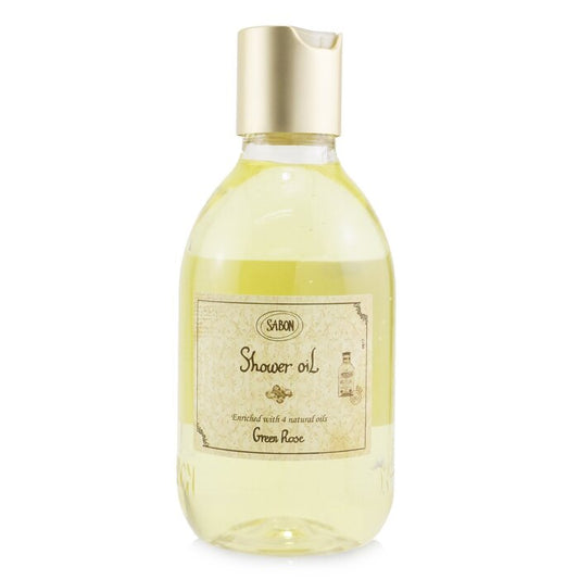 SABON - Shower Oil - Green Rose (Plastic Bottle) - lolaluxeshop