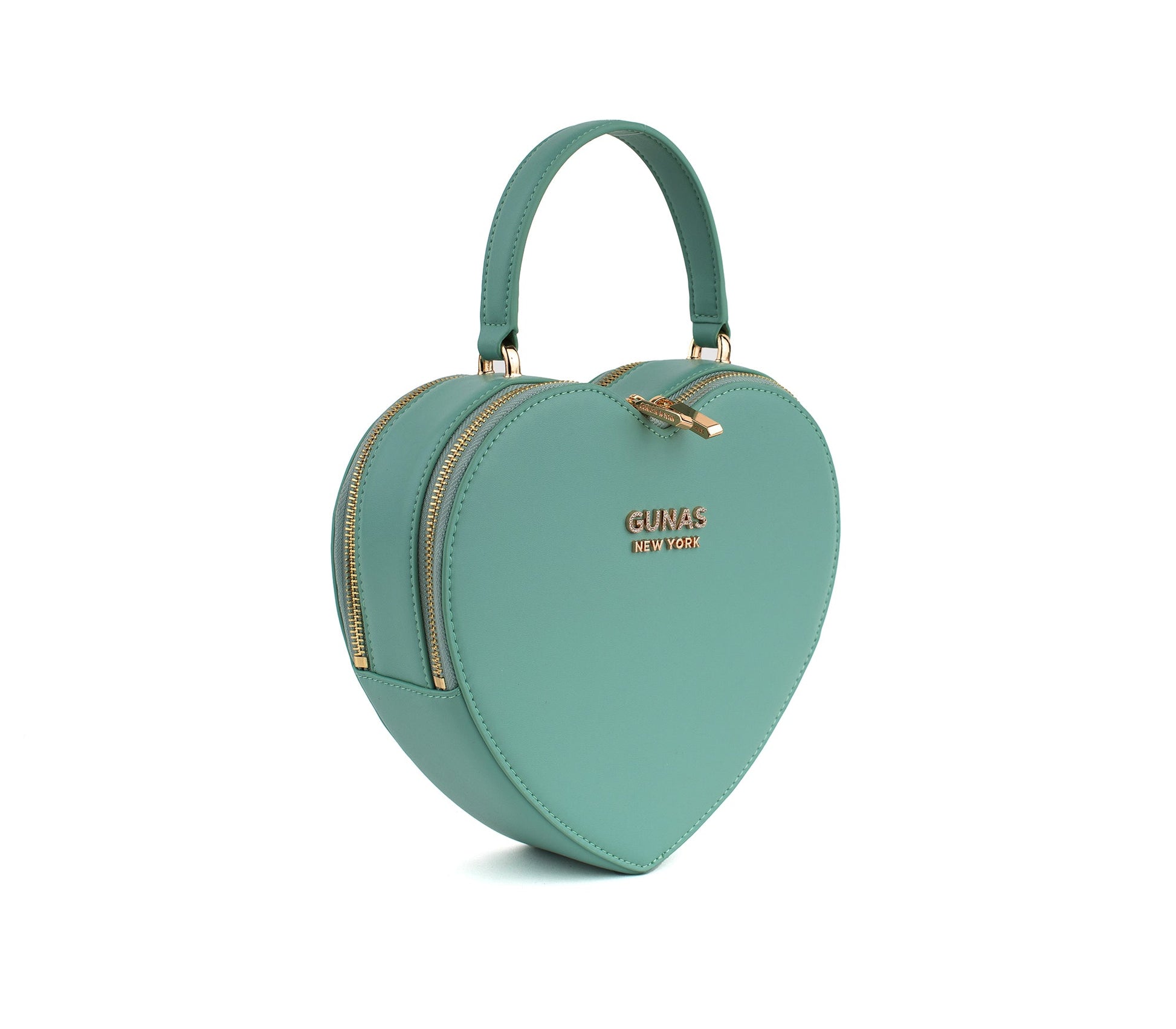 Sweetheart - Tiffany Blue Vegan Crossbody Bag - lolaluxeshop