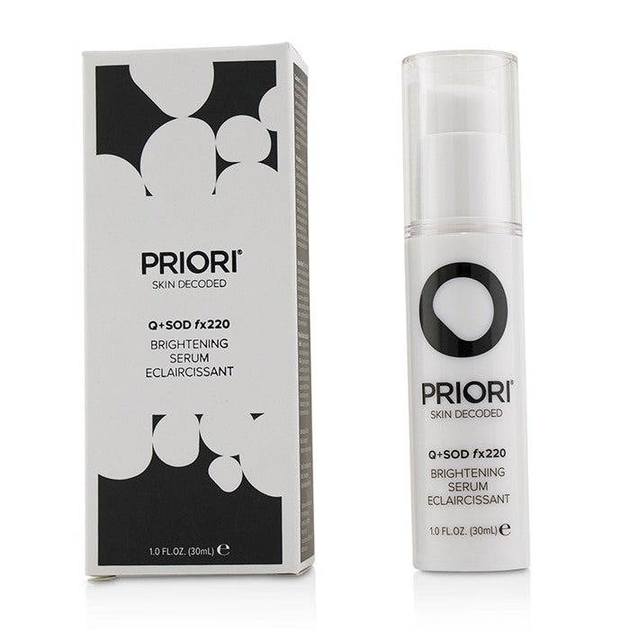 PRIORI - Q+SOD Fx220 - Brightening Serum - lolaluxeshop