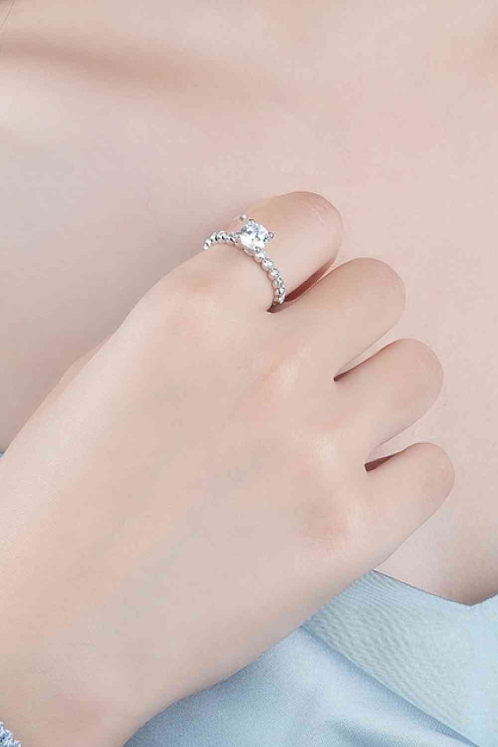 Classic 4-Prong Moissanite Ring - lolaluxeshop